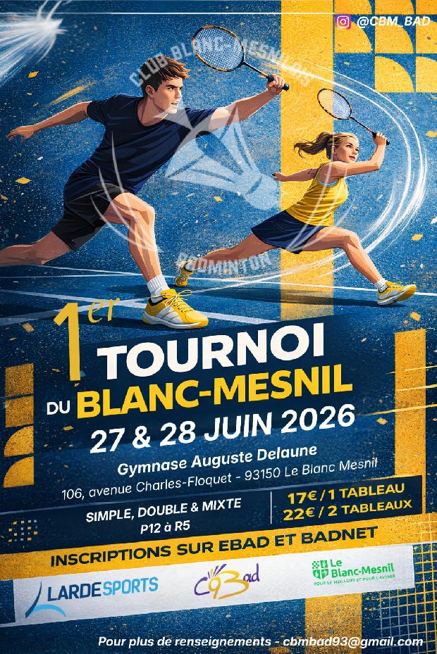 Tournoi du Blanc-Mesnil I